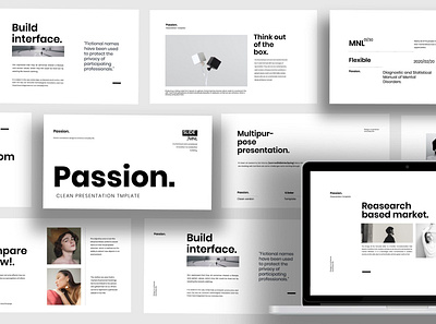 Passion - Minimal powerpoint branding business clean corporate creative development elegant minimal minimalism modern powerpoint powerpoint design powerpoint presentation powerpoint template powerpoint templates presentation simple template templates website