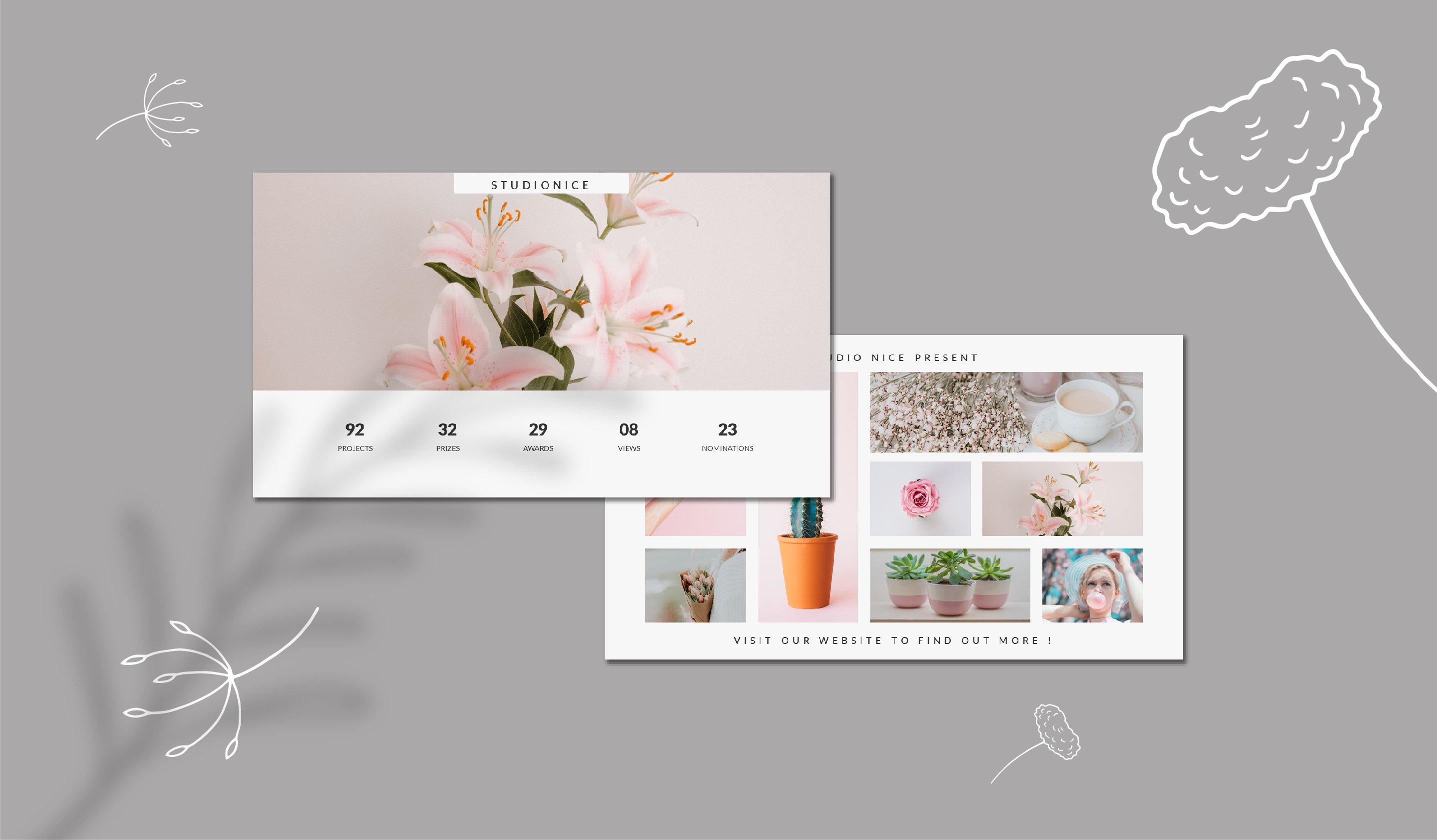 BONITA - Keynote Template by Templates on Dribbble