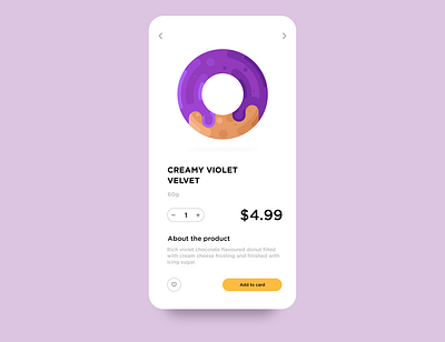 Donuts online app app branding design donut donuts flat icon illustration illustrator logo online ui ux vector web