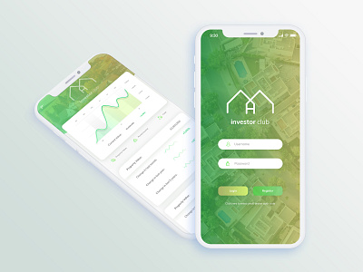 Investor Club app app design application application design ios app mortgage property property management