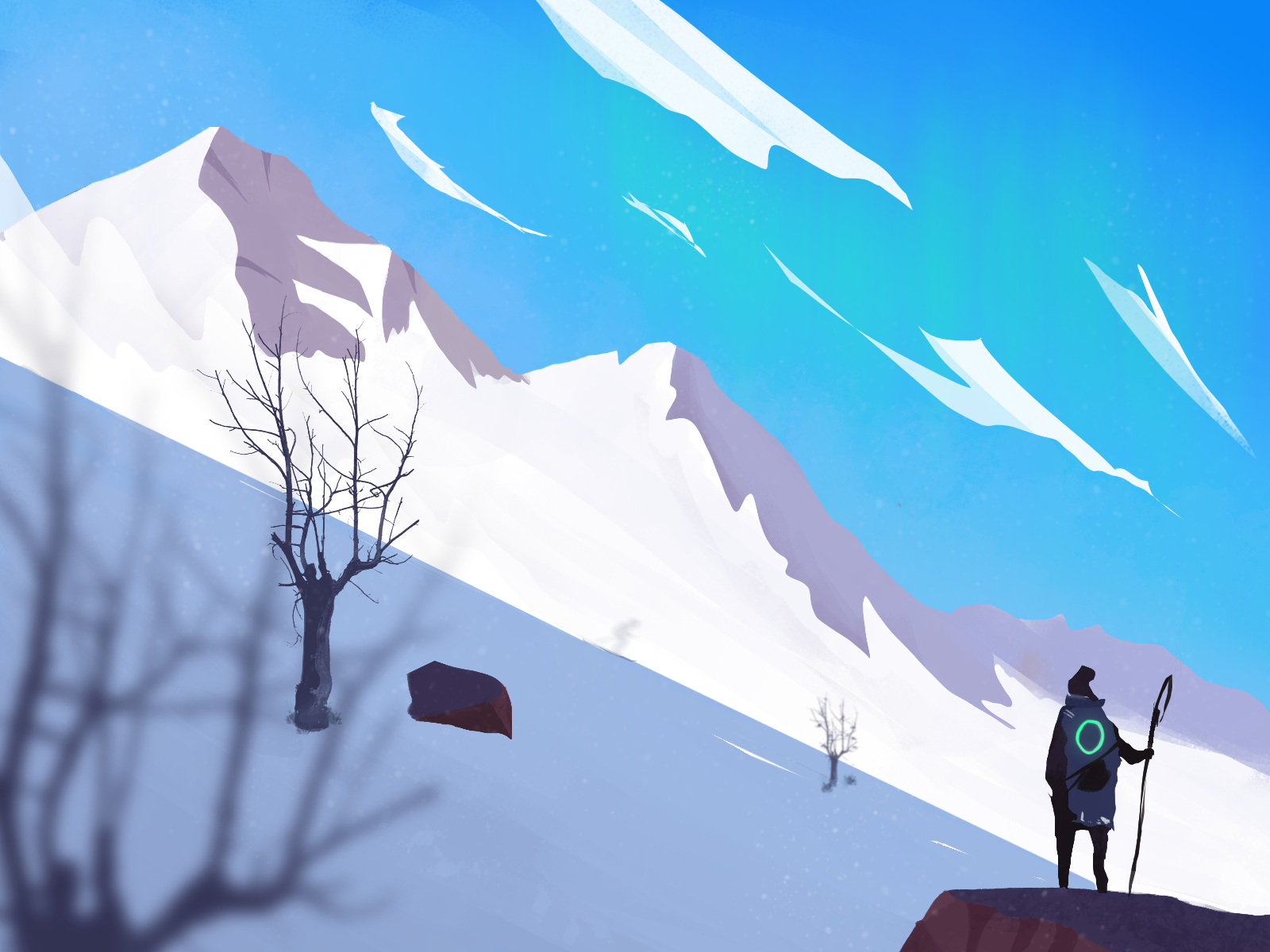 Snow day by 木一_Mue on Dribbble