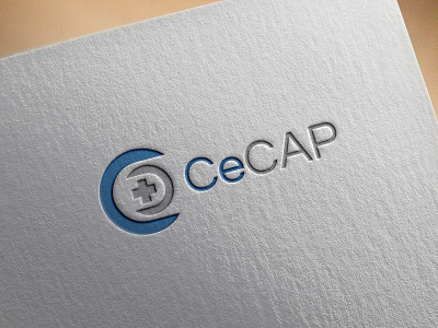 Cecap Pharmacy Logo branding icon illustration letter letter creative logo unique logo logo design logobrand typography vector web