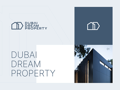 DDP. branding building dubai logo property