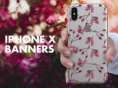 iPhone X Banner v1 3d printing apple case iphone landscape portrait preview protection smartphone