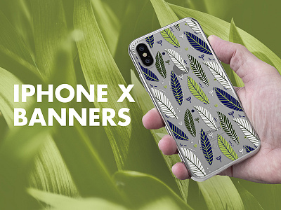 Iphone X Banner v3 3d printing apple case iphone iphone x landscape portrait preview protection smartphone