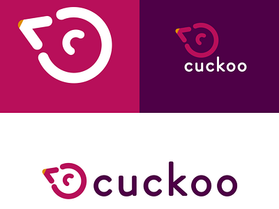 Cuckoo branding illustration logo