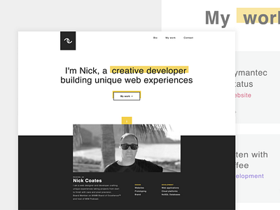 Personal site / nickcoates.uk