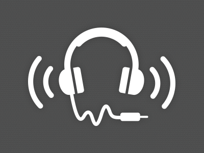 Headphones Icon icon illustration logo symbol