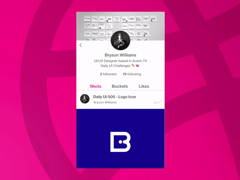 Daily UI 006 - User Profile