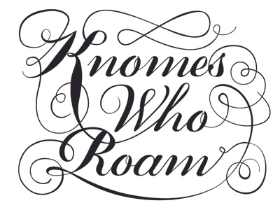 Knomes 05 08 lettering script typography