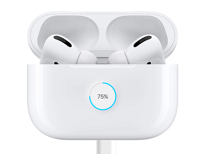 Simple Addition to Airpods airpods apple design developer graphicdesgn ios music productdesign ui uiux userinterface ux uxdesign