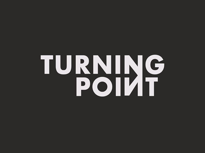 Turning Point Hidden Meaning branding concept creative design logo