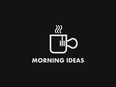 Morning Ideas ai branding design illustrator logo vector