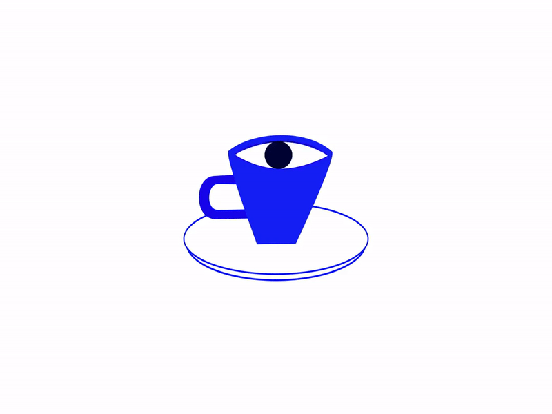Monday magic animation art branding clean coffe design flat gif illustration illustrator interaction design loading animation logo minimal vector