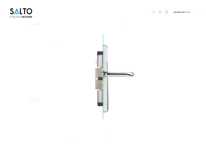 Salto security systems animation interaction lock salto security systems