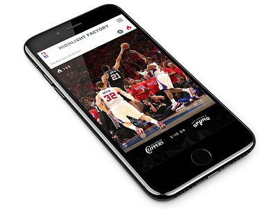 NBA app mobile mobileapp nba ui video