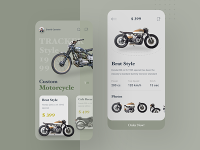 Custom Motorcycle Apps app custom design first shot illustration mobile app mobile app design mobile design motorbike motorcycle motorcycle apps ui