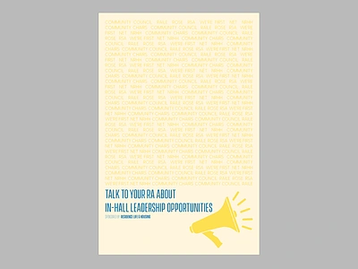 Leadership poster 3 higher ed higher education print residence life