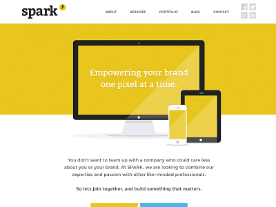 SPARK - Responsive Redesign