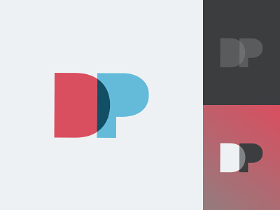 Personal Logo - DustinPutnam.com blending brand branding identity logo minimal minimalist portfolio simple
