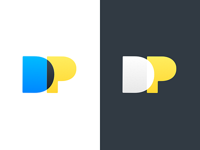 Personal Logo v2 - DustinPutnam.com blending brand branding identity logo minimal minimalist portfolio simple