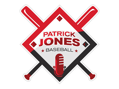 Patrick Jones Baseball Logo Concept