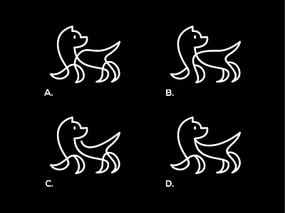 Dogs animal branding design dog geometry icon identity illustration line linework logo mark minimal minimalism process vector