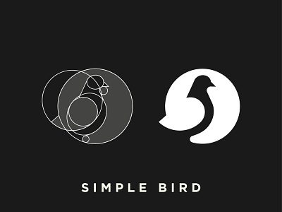 Minimal Bird | Logo grid