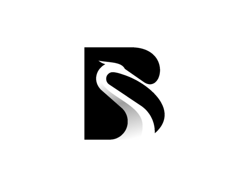 B + Stork By Buqancreative On Dribbble