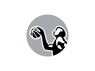 Basketball Player basketball basketball player brand branding design illustration logo male nba sports sports branding