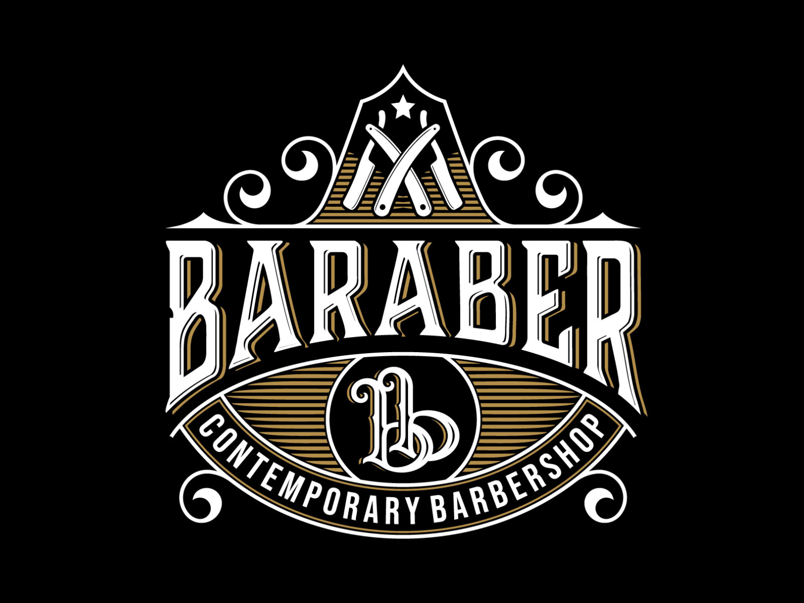 Baraber Logo - Brand Identity By Buqancreative On Dribbble