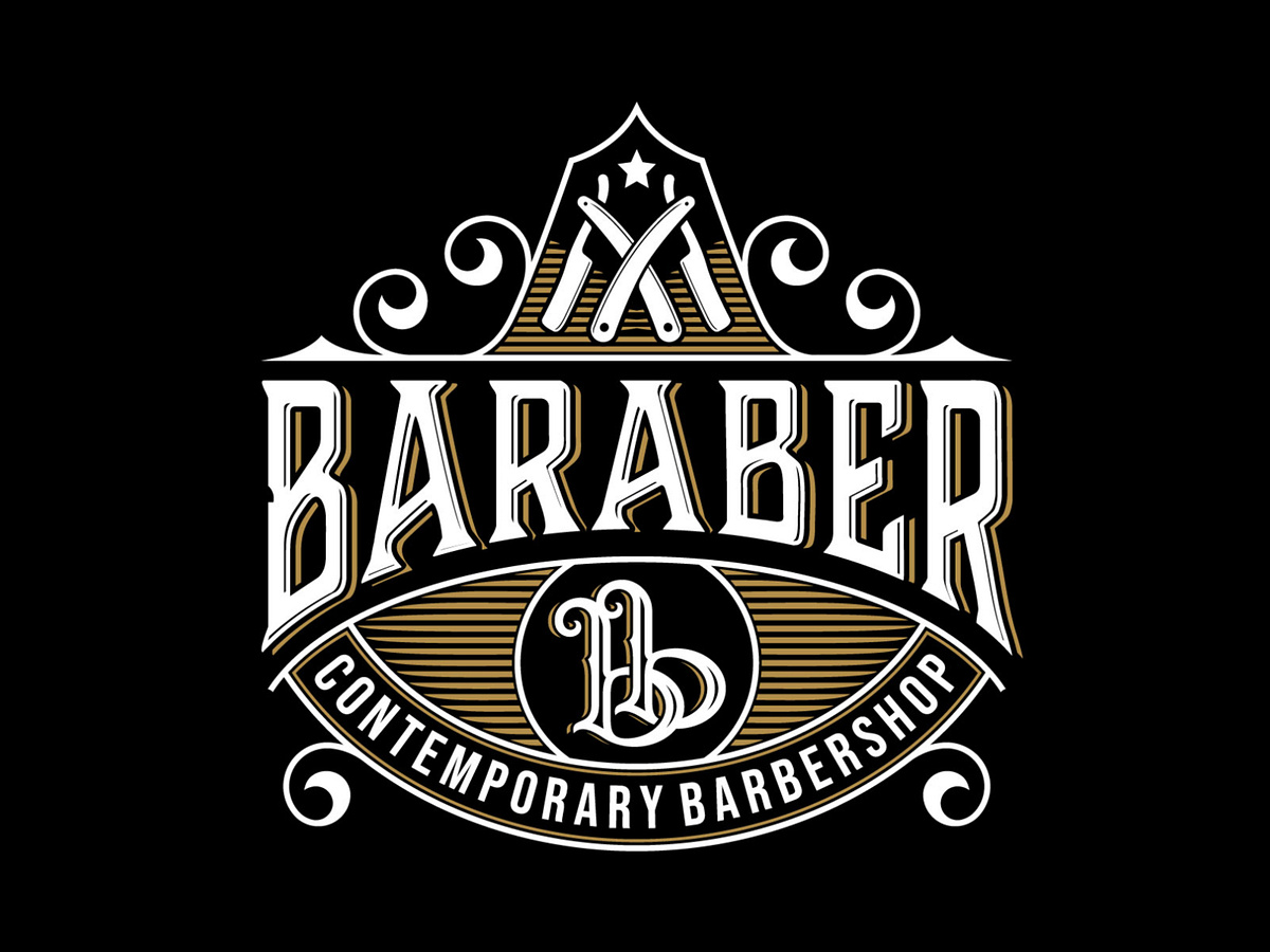 Baraber Logo - Brand Identity by Buqancreative on Dribbble