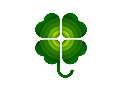 Clover clover design flower green icon illustration leaf logo mark symbol