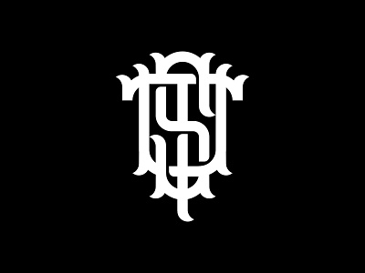 TSU Monogram branding design icon identity illustration letter lettering logo logotype mark monogram symbol type
