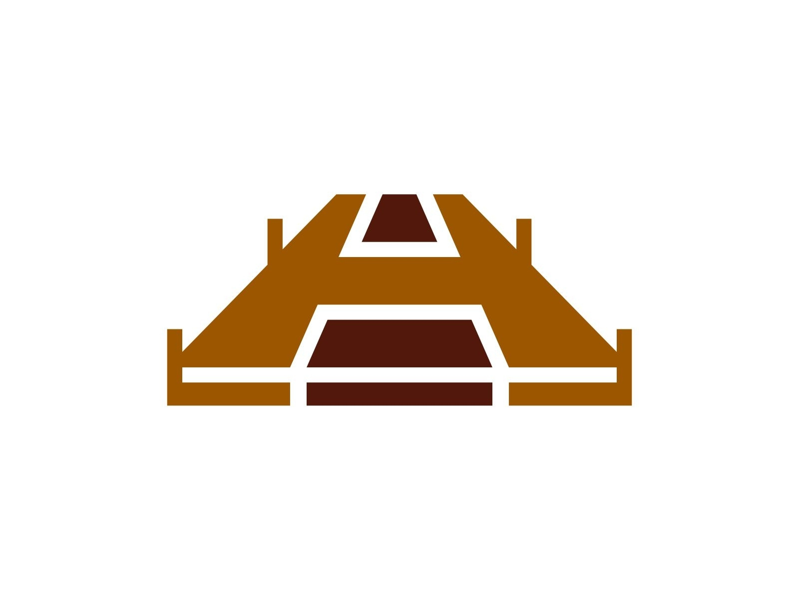 Letter H + Dock by Buqancreative on Dribbble