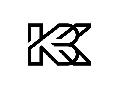 Lettermark KB Monogram Logo