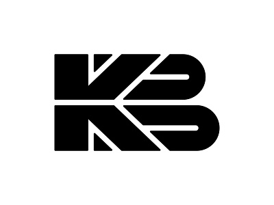 Lettermark KB Monogram Logo Design branding design icon identity illustration letter logo logotype mark monogram symbol typography vector