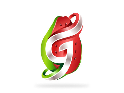 Guava Fruit Logo 3d coloring book design drawing fruit guava illustration kids letter logo type