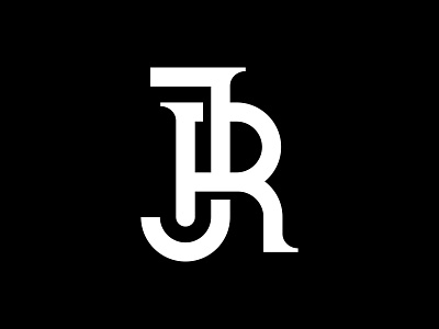 JR identity j letter logo mark monogram r