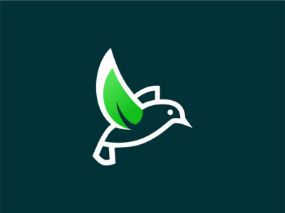Bird Leaf Logo creative logodesigner logoshift logomark logonew logotype logoinspirations branding logodesign logos logo