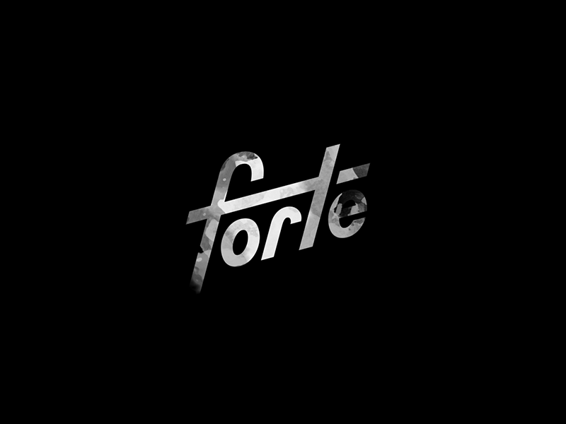Forte Logo Reveal after effects animation logo reveal paint watercolor