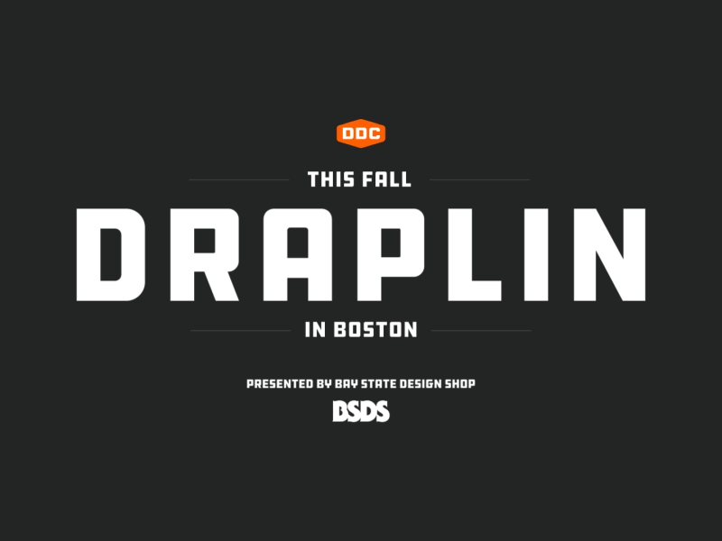 DDC x BSDS aaron draplin bay state design shop boston bsds ddc draplin events ma massachusetts