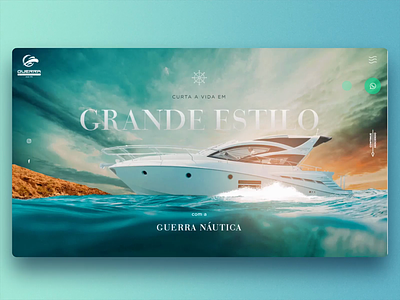 Guerra Náutica • Nautical Products Website css design html javascript portfolio ui ux webdesign website wordpress