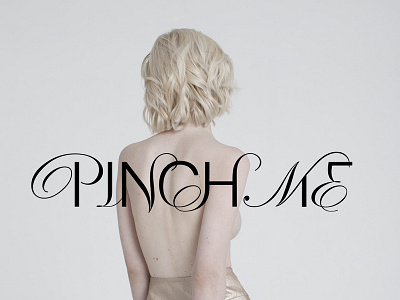 Pinch Me Store Logo branding fashion logo photograhy type design typography