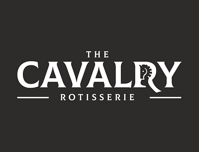 The Cavalry Rotisserie - Logo design. branding design graphic design icon illustration logo typography vector