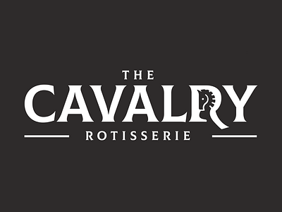 The Cavalry Rotisserie - Logo design.