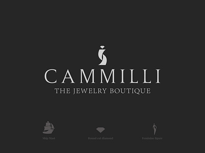 Cammilli - Jewelry Logo branding graphic design icon logo typography