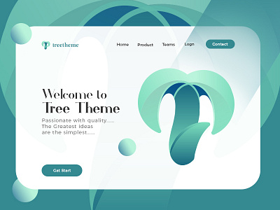 Tree Theme Website Header