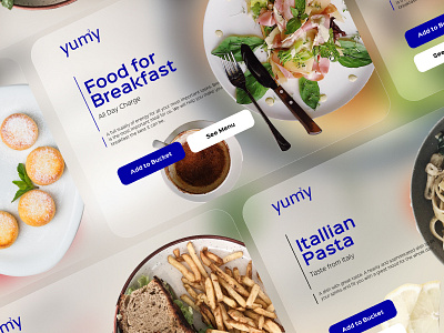 Yummy Delivery app concept delivery design flat food food app minimal pasta ui ux web website