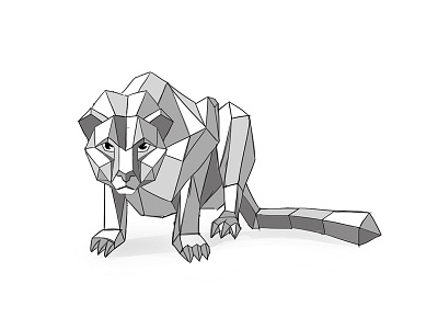 Lion  Sketch Design